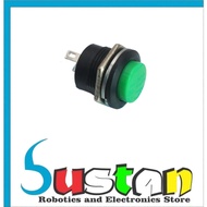 R13-507 2Pin SPST Momentary Green Push Button Switch 125V/6A 250V/3A