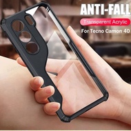 สำหรับ Tecno Camon 40 Pro เคสอะคริลิคใสเกราะกันกระแทก Tecno Camon 40 Pro Camon 40 Pro Camon 40 4G Ca