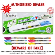 Flexstick Neo Ballpen Ballpens 0.7mm 0.5mm Thickness Assorted Colors per box Flex Stick NEO Neo Ball