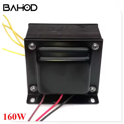 BAHOD 160W Single 250V Dual 3.15V Power Transformer for 6L6 6P3P Vacuum Tube Amplifier