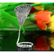 Silver Nagam/5 head snake for Pooja purpose