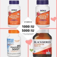 New Vitamin D3 5000 Iu | 1000 Iu - Now | Doctor'S Best | Blackmores