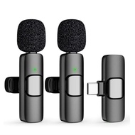 K8/K9 Wireless Lavalier Microphone, Wireless Microphone, Android/iOS Live Broadcast Microphone and M