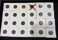 1933年香港一仙硬幣（A2099 A2111 A2105 A2104 A2103 A2095 A2097 A2098 A2089 A2090 A2091 A2092 A2081 A2082 A208