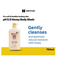 Johnson's pH5.5 Nourishing Body Wash with Honey 750ml
