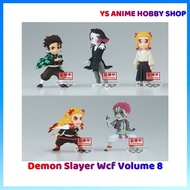 【Ready Stock】Bandai Banpresto Demon Slayer Wcf Volume 8 Tanjiro Enmu Senjuro Rengoku wcf Akaza wcf A