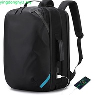 TANGCOOL 45L Vacuum Travel Backpack Men Waterproof Expandable Laptop Bagpack 16/17 Inch