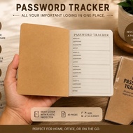 Password Tracker |Notebook|Birthdays|Office