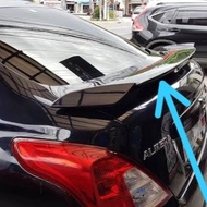 spoiler nissan almera sedan almera dengan lampu