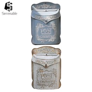 [Serenable] Postbox Dropbox School Outdoor Hotel Street Embossed Wall Mounted Mailbox