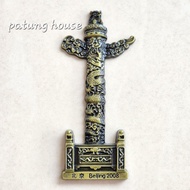 Fridge Magnet Refrigerator Sticker Souvenir Beijing China Iron