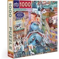 Jigsaw Puzzle eeBoo-Artists in Venice 1000 Piece. 1000-Piece in Thailand Immediately