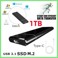 1TB External SSD/2TB/30TB USB 3.0 Type-C External SSD/