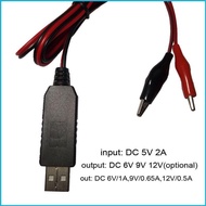 UTAKEE DC 5V Boost to DC 6V 9V 12V USB Voltage Step Up Converter Cable Power Su