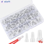 ELO 250 Pcs Crimp Terminal, 22-16 AWG Gauge Wire Closed End Wire Connector, Cable Terminals 16-14 12