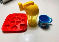 二手/兒童TOMICA水杯&amp;IKEA愛心結冰模型/巧克力🍫模&amp;日本🇯🇵幼兒香蕉🍌牛奶手搖器/搬家出清