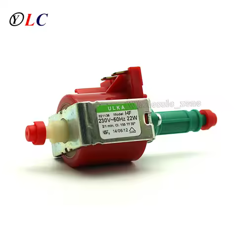 ULKA HF Vibration Water Solenoid Pump Steam cleaning Pump 22W AC 230v 50hz for Cleaner Oven Steam ir