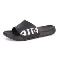 【ATTA】動態調節 5D動態足弓均壓拖鞋-黑白