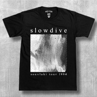 Tshirt Slowdive Souvaki tour 1994 X rock store premium catton
