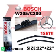 BOSCH AEROTWIN MERCEDES BENZ W205/ C200 A844S (22"+22") 1 PAIR WIPER
