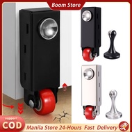 1 Set Sliding Door Anti Sag Roller Magnetic Door Stopper Set Door Load-Bearing Bottom Guide Wheel