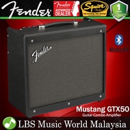Fender Mustang GTX50 50 Watt Electric Guitar Combo Speaker Amplifier With Bluetooth and USB Connectivity (GTX 50)