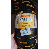 Pirelli Angel Scooter Medium Compound High Grip Tubeless Tyre 120/70-15 / 130/80-15 ( 1pcs ) JK