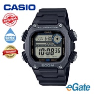 [100% Original] 1YearWarranty Casio General DW-291HX-1AV Black Resin Band Men Watch