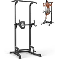 Power Tower Pull Up Bar Station Workout Dip Station for Home Gym Strength Training Fitness Equipment