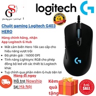 Logitech G403 Hero gaming mouse (USB/RGB/Black)