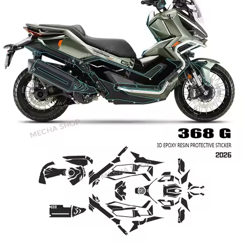 For ZONTES 368G 2026 Protection Sticker Kit Body Protection Sticker Kit Body Anti-scratch Frosted St
