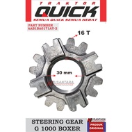 Steering gear g 1000/g 3000/boxer/zeva, clutch gear turn, clutch gear tractor g 1000 boxer, spare pa