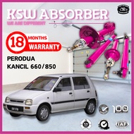 PERODUA KANCIL 660/850 ALL MODEL - KSW (GAS) Shock Absorber (18Months Warranty)