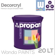 PROPAN DECORCRYL Interior (20 Liter) Pail Can / Cat Tembok Interior
