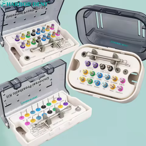 1 Set Dental Implant Universal Prosthetic Kit Stainless steel screws Torque Wrench Prosthetic Kit De