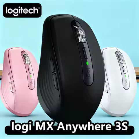 Logitech MX Anywhere 3S /M221/M185 2.4GHz Wireless Mouse Silent Mouse with 2.4GHz Optical Ergonomic 