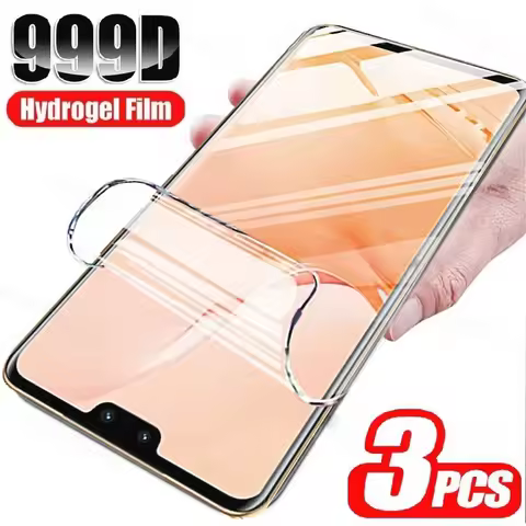 3PCS Screen Protector For Huawei Y9A Y9 Prime Y9S Y9 Y7P Y7A Y7 Y6 Pro Hydrogel Film For Huawei Y7 Y