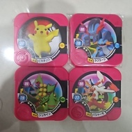 4in1 Pokemon Tretta TCG Pikachu Swampert Blaziken Sceptile Card Nintendo Takara Tomy Game Figure Toy