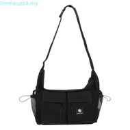 Fertig - Hilly Black Sling Bag - Men's Multi-Pocket Black Sling Bag, Holds a Lot
