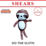 Shears Baby Soft Toy Mini Bobblies Toddler Soft Toy SID THE SLOTH