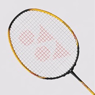 Yonex Nanoflare Feel Badminton Racket (Racquet) (Yellow) (4UG5) (strung with BG65 @ 24lbs)