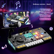 Multifunctional Simulation DJ Player Controller Electronic DJ Mixer Organ Musical Instruments with M