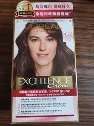 L'Oréal Excellence Creme 染髮劑 4.26 紫棕色