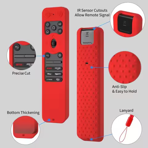 Compatible with LG MR25GA 4K Remote Control Protective Case, also fits LG OLED 2025 Smart TVs. All b