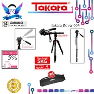 Takara Rover 66V Tripod Video Camera Rover 66 V For DSLR Mirrorless Original