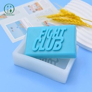 [Chicnest] Fight Club Soap Silicone Mold Rectangle Bath  Lotion Bar Making Supplies Moule Savon Mold