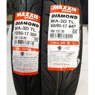 MAXXIS Diamond Tyre Motosikal Daytone Sport Diamond Tayar 60/80-17 70/80-17 70/90-17 80/90-17 Durable Tire maxxis tayar