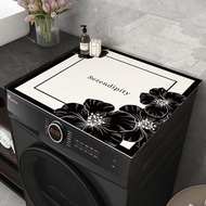 Drum Washing Machine Mat Absorb Water Anti-Slip Diatom Mud Anti-Slip Mat Balcony Sunscreen Cover Mat