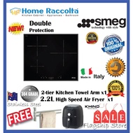 SMEG SI7633B Induction Hob (Glass) 3 Zone Induction Hob Smeg SI7633B 3 Zone Induction Hob FOC Air Fr