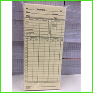 ✢ Time card / DTR for employee